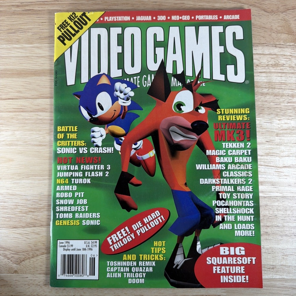 Video Games the Ultimate Gaming Magazine #89 (June 1996)